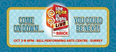 THE PRICE IS RIGHT LIVE - ON STAGE
